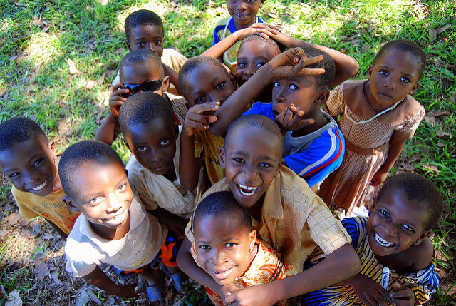 African Children Smiling